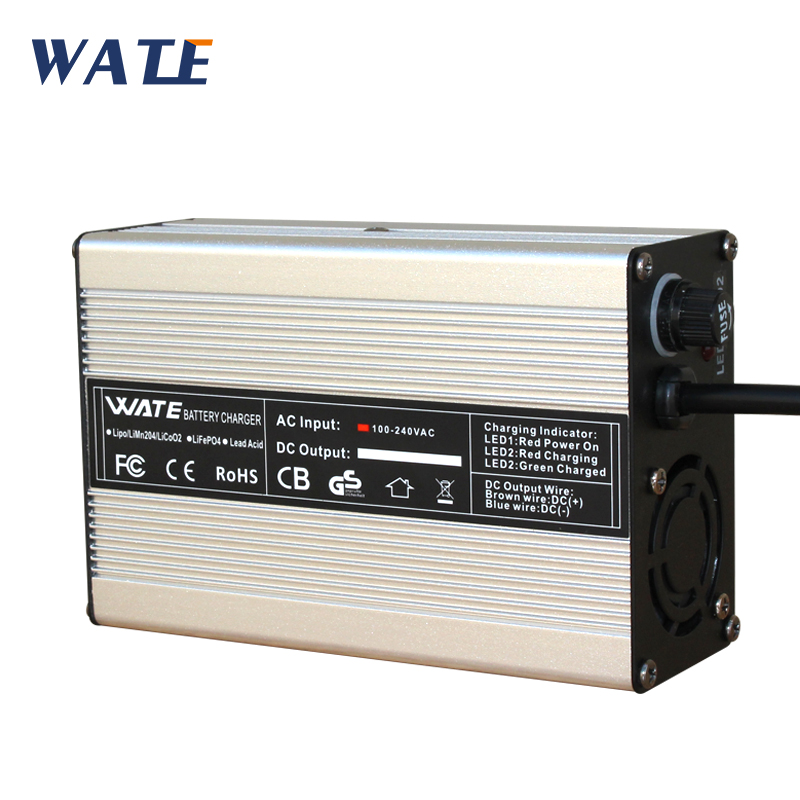84V 20A Smart Charger - Chargeur de batterie en aluminium, veFePO4,