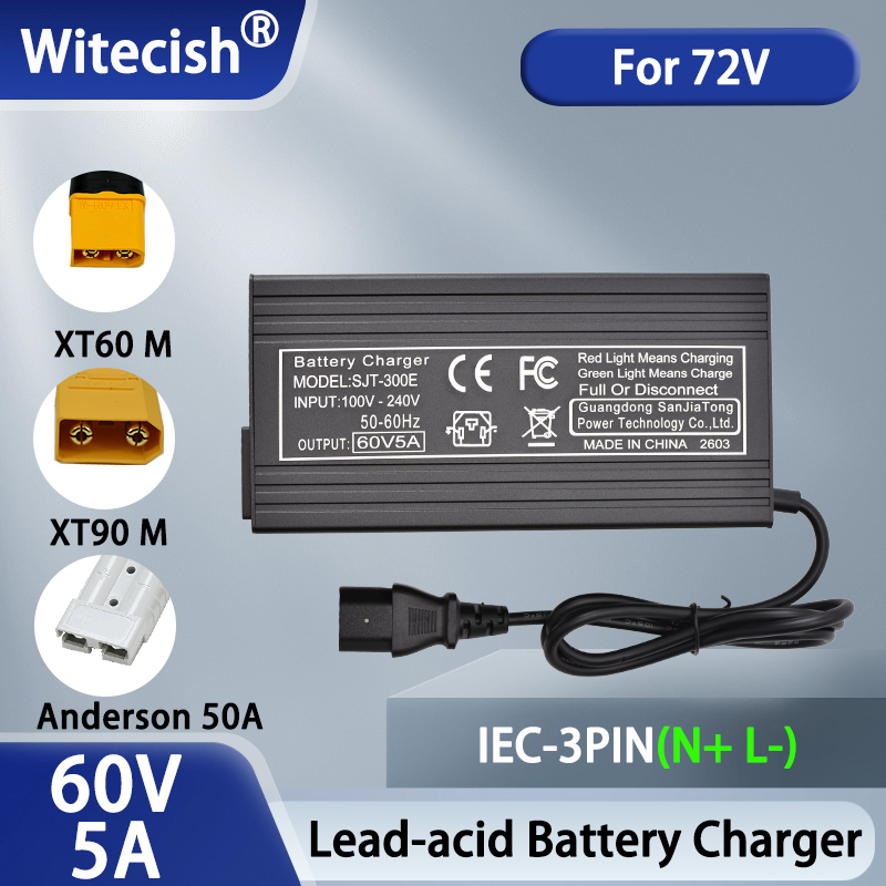 84V 20A Smart Charger - Chargeur rapide 60V 5A à double