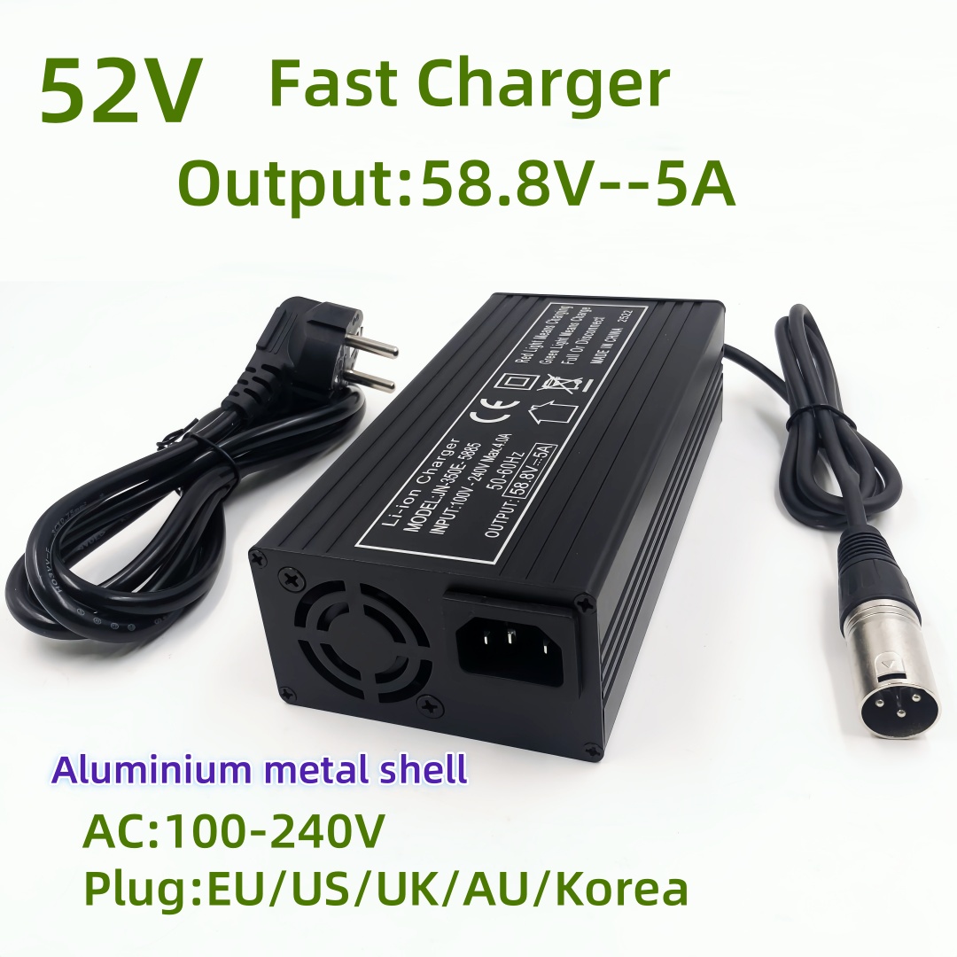 Chargeur rapide 52V 58.8V/5A p - 84V 20A Smart Charger avis et prix